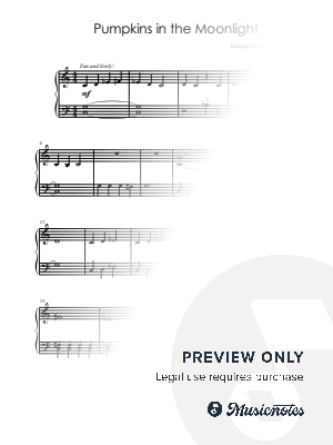 Pumpkins in the Moonlight