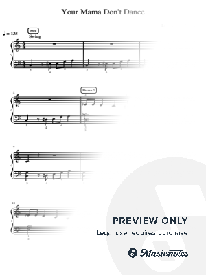 Your Mama Don't Dance - Pre-Advanced