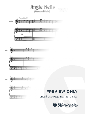 Jingle Bells (Easy Piano and Violin)