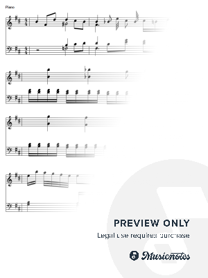 Adagio in B Minor, K. 540 - Wolfgang Amadeus Mozart by Nivek Piano - Sheet Music
