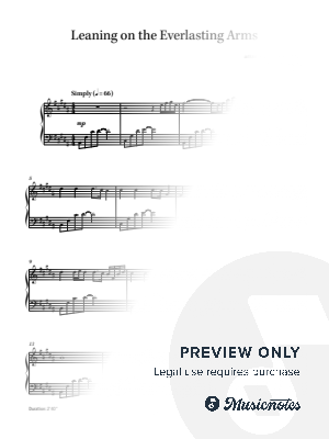 Leaning on the Everlasting Arms (SHOWALTER) - new age piano