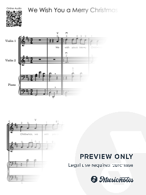 We Wish You a Merry Christmas - Christmas Duets for Beginners Two Violins & Piano Accompaniment ???? by Alicja Urbanowicz ...