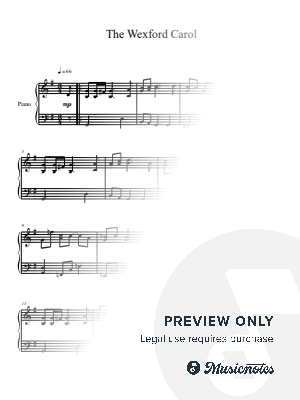 Wexford Carol (Piano Solo)