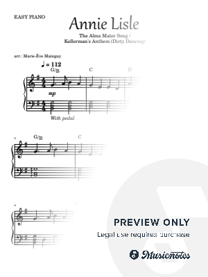 Annie Lisle (The Alma Mater Song / Kellerman's Anthem - Dirty Dancing)