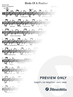 BIRDS OF A FEATHER (Drums)