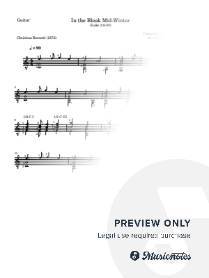 In the Bleak Midwinter