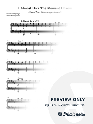 I Almost Do x The Moment I Knew (Eras Tour Version) [accompaniment]