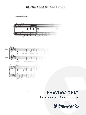 At The Foot Of The Cross (Duet for Soprano and Alto solo)