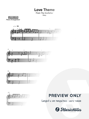 The Godfather (Love Theme) [easy]