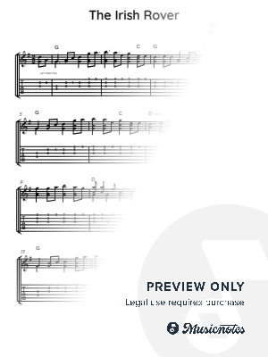 The Irish Rover (Irish Song Fingerstyle Guitar)