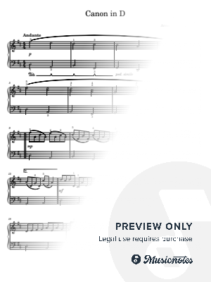 Canon in D (early intermediate)
