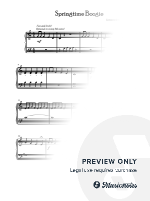 "Springtime Boogie" ( C and G Major)