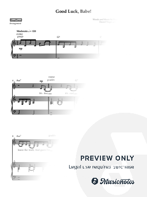 Good Luck, Babe! (Lower Key)