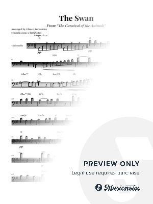 The Swan (Saint-Saëns) | CELLO SOLO