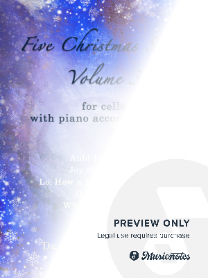 Five Christmas Songs for Cello - volume 3