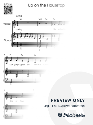 Up on the Housetop I Sing and Play – Just 3 Chords! Piano Tutorial for Beginners