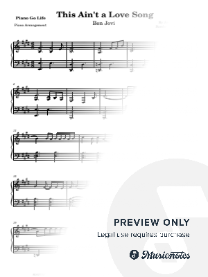 This Ain't a Love Song