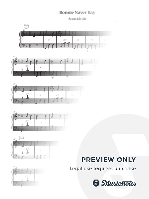 Bonnie Naver Bay by Julia Gordon - Sheet Music