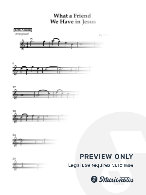 What a Friend We Have in Jesus - hymn | violin