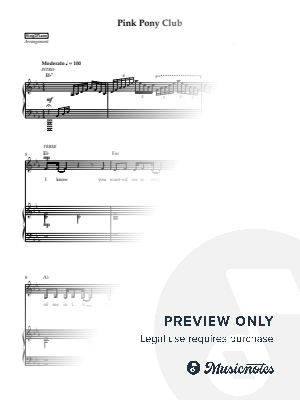 Pink Pony Club (Lower Key)