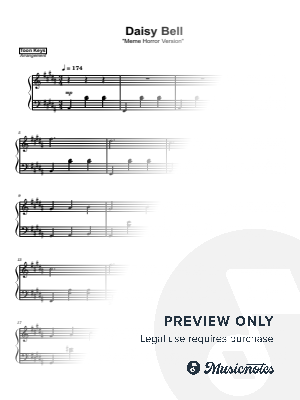 Daisy Bell (Meme Horror Version)