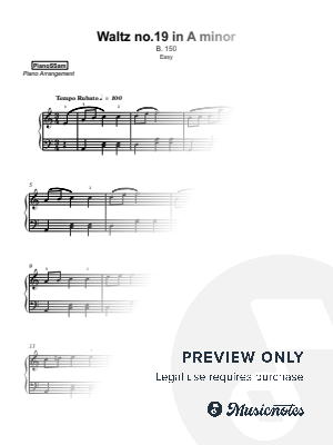 Waltz no.19 in A minor [easy]