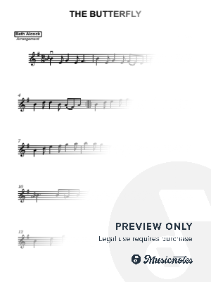 The Butterfly (Irish slip jig) - violin