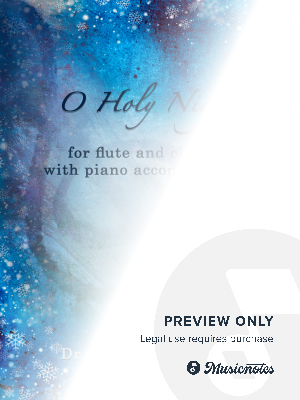 O Holy Night - Flute and Clarinet with Piano accompaniment