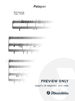 Patapan (Vocal solo)