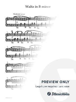 Chopin - Waltz in B minor, Op. 69 No. 2 (Piano Solo)