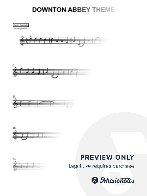 Downton Abbey Theme - violin