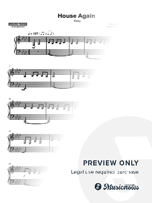 House Again by Atlantic Lights - Sheet Music