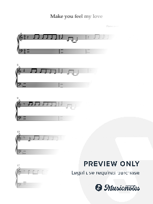 Make you feel my love