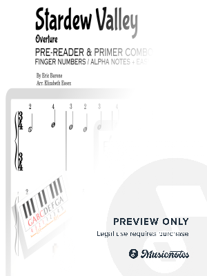 Overture from Stardew Valley [easy]