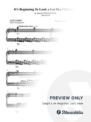 It's Beginning to Look a Lot Like Christmas (Advanced)