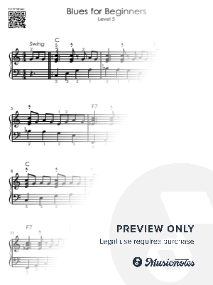 Blues for Beginners - Easy Piano Tutorial for Kids - Sheet Music - Level 5 - Boogie-Woogie