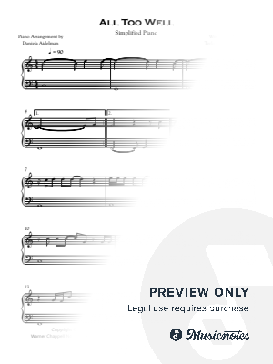 All Too Well [simplified]