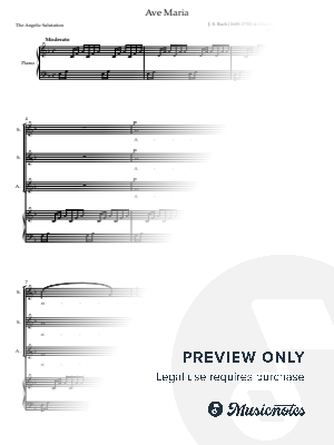 Ave Maria (Bach/Gounod arr Mark Keane) SSA 