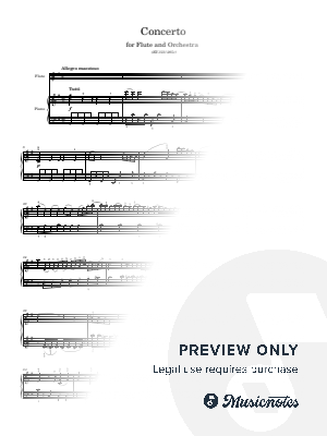 W. A. Mozart, Concerto for Flute No. 1 in G Major, KV. 313 (285c) (Rehearsal Edition)