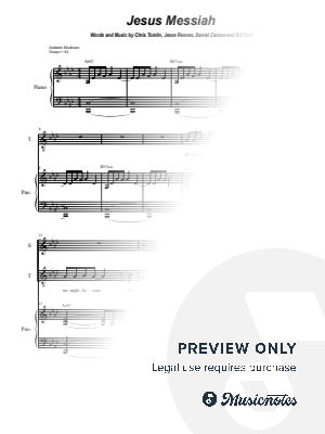 Jesus Messiah (Duet for Soprano and Tenor solo) by Stephen DeCesare - Sheet Music