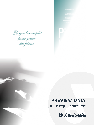 Gammes, arpèges, accords, exercices par Piano Notion (Français)