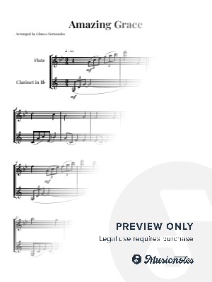 Amazing Grace | FLUTE & CLARINET DUET