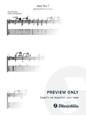 Aire No.7 (from the Mad Lover Suite) by John Eccles