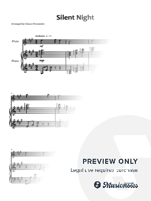 Silent Night | Flute and Piano