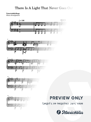 There Is a Light That Never Goes Out by TutorialsByHugo - Sheet Music
