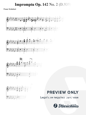Impromptu Op. 142 No. 2 (D.935) - Franz Schubert