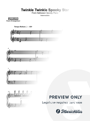 Twinkle Twinkle Spooky Star [intermediate]