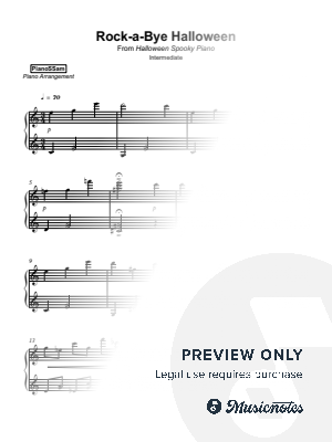 Rock-a-Bye Halloween [intermediate]