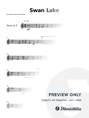 Swan Lake Theme - TCHAIKOVSKY | FRENCH HORN SOLO (Easy)