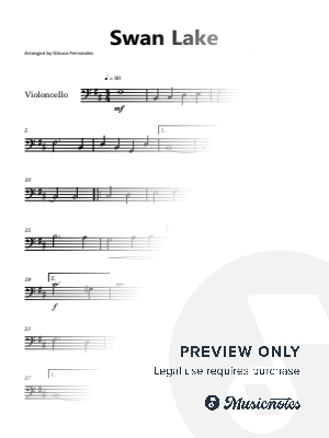 Swan Lake Theme - TCHAIKOVSKY | CELLO SOLO (Easy)